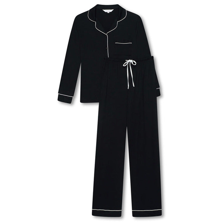 Stretch Pyjama Trouser Set - Jet – The NAP Co.