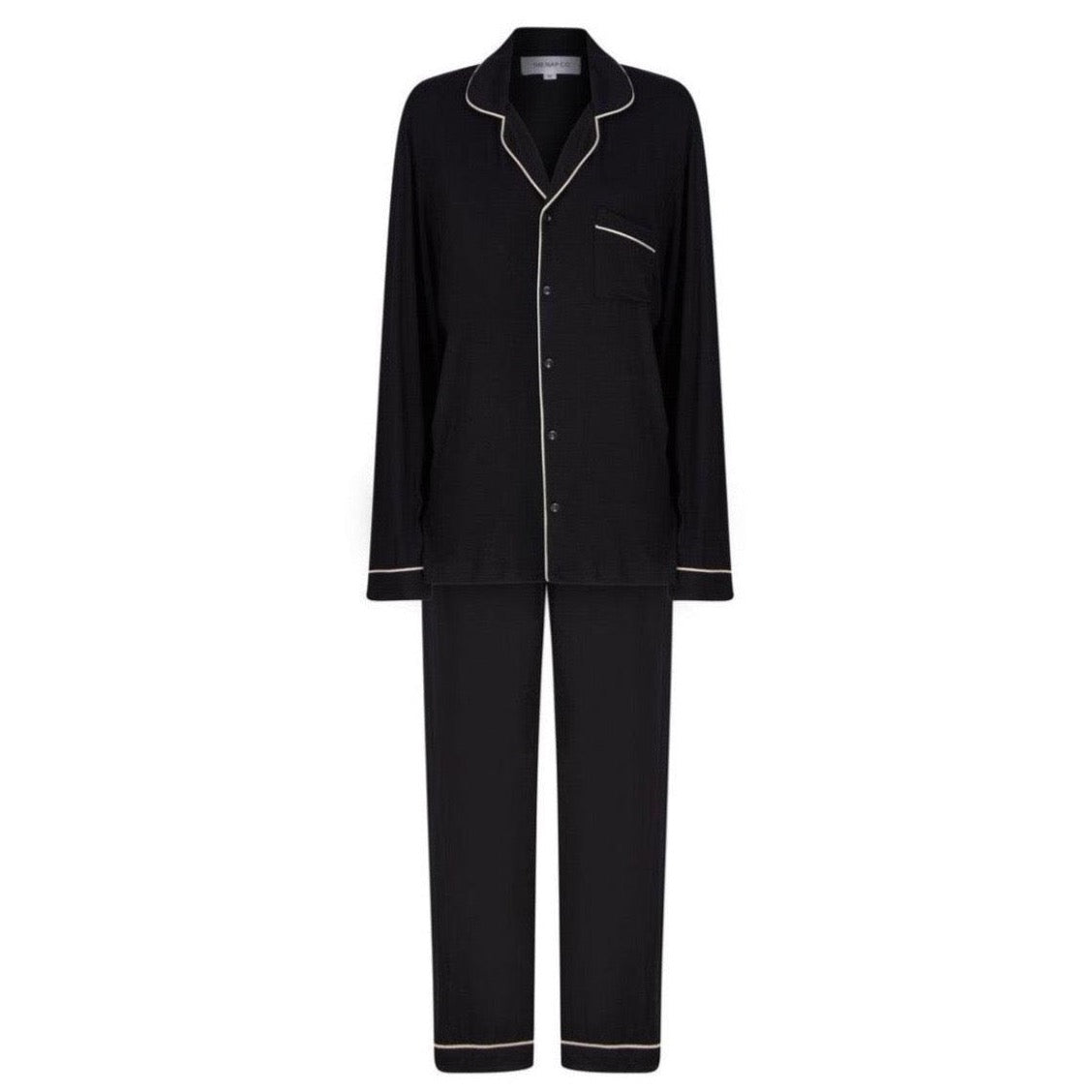 Stretch Pyjama Trouser Set Jet – The NAP - Main Image