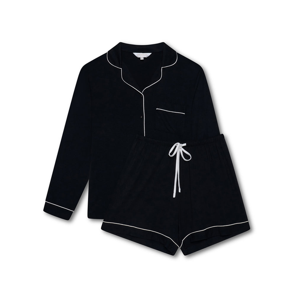 Stretch Short Pyjama Set - Jet - The NAP Co. - image 1