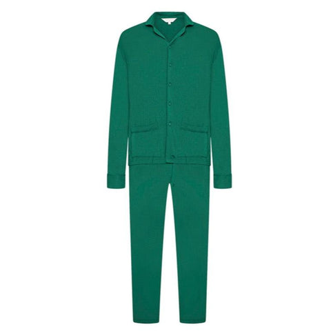 Men's Rayon Stretch Pyjama Trouser Set - Pine - The NAP Co.