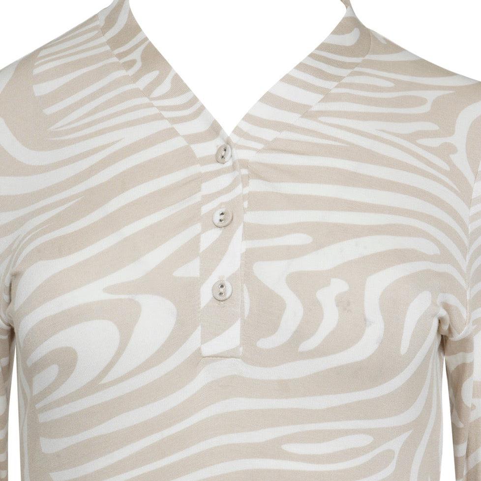 Rayon Stretch Sleep Dress- Zebra - The NAP Co.