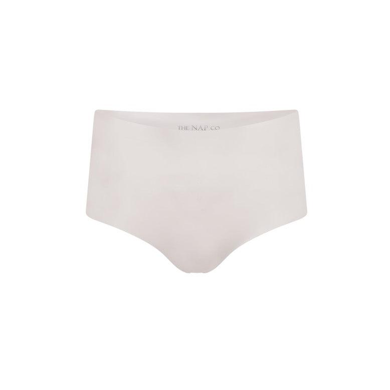 Seamless High Waisted Knicker- White - The NAP Co.
