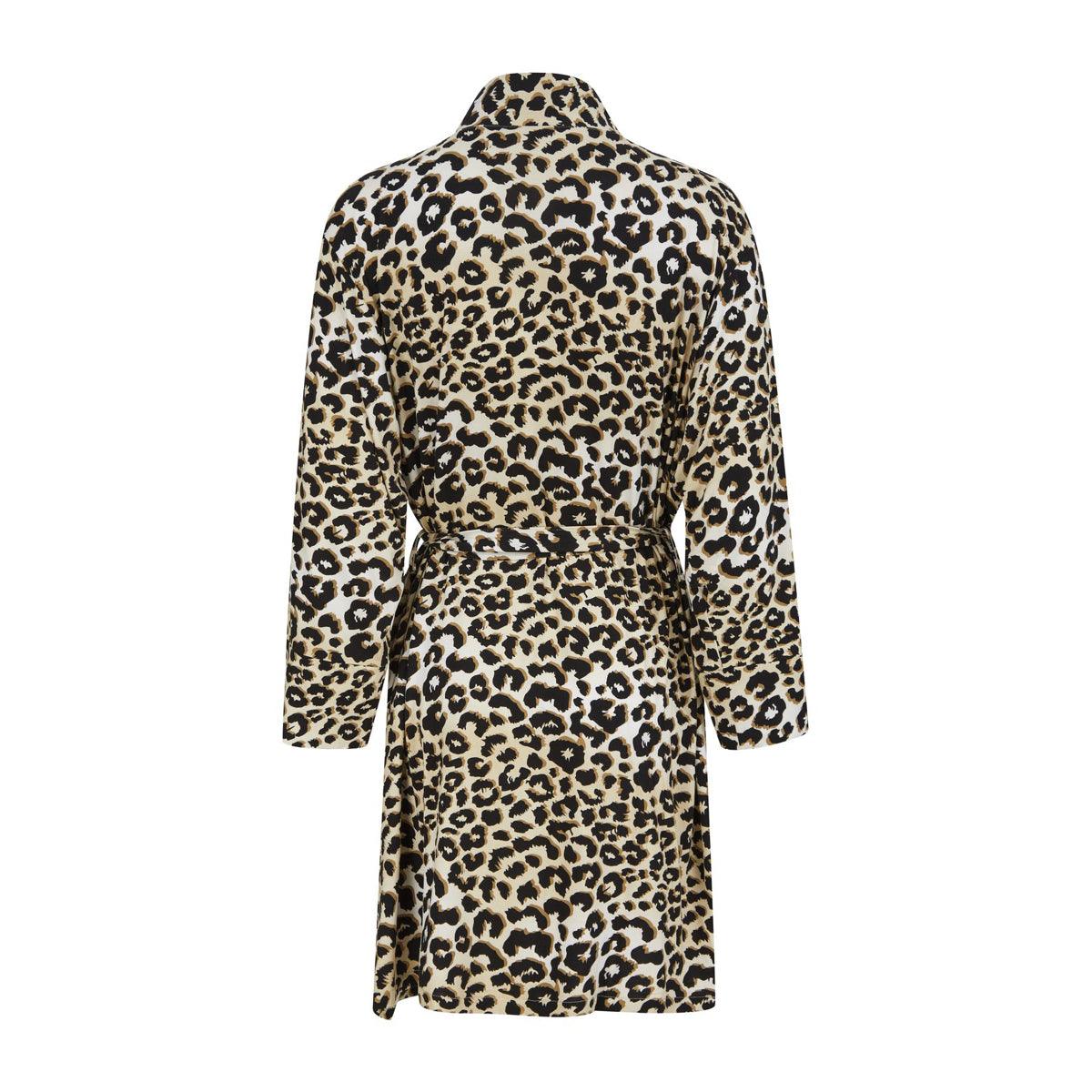 Rayon Stretch Sleep Robe - Leopard - The NAP Co.